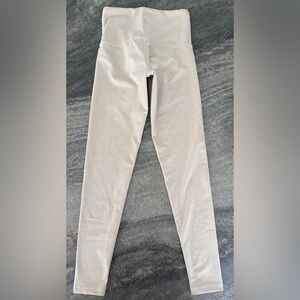 Strut This Cream High-Waisted Leggings